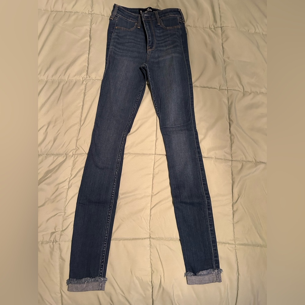 Hollister Dark Blue Skinny Jeans